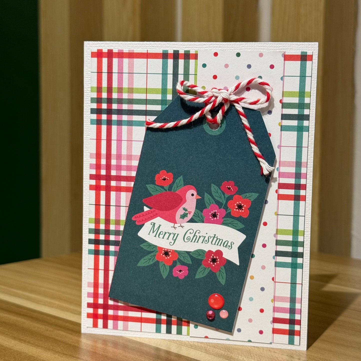 【手作心意卡】繽紛聖誕系列聖誕卡 - Merry Christmas