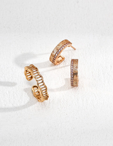 Minimalist Sterling Silver Wave Ring