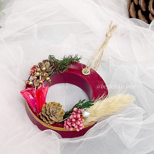 Dried Flower Christmas Scented Wax Tablets