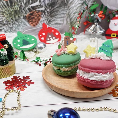 Workshop： Cartoon Christmas Macaroon Scented Candle