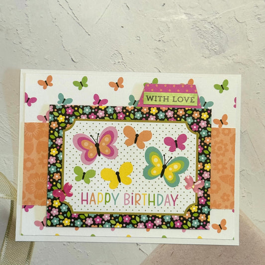 【手作心意卡】繽紛生活系列生日卡 - Happy Birthday