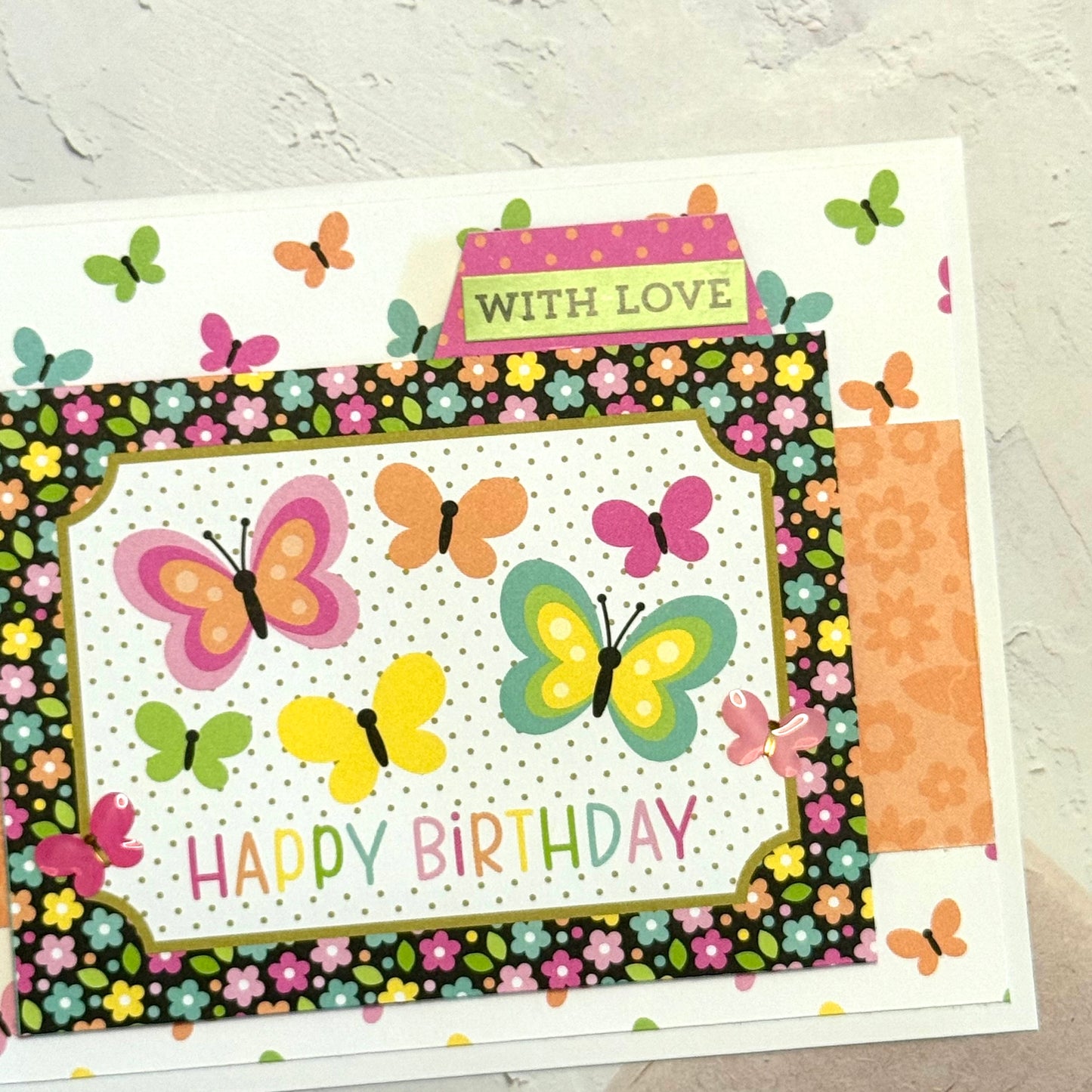 【手作心意卡】繽紛生活系列生日卡 - Happy Birthday