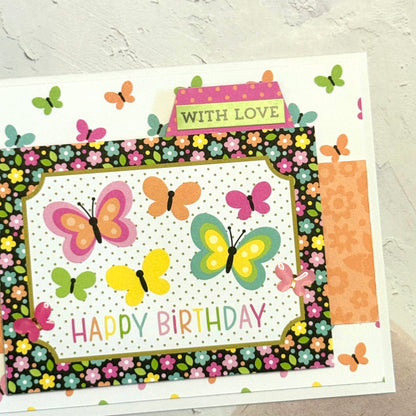 【手作心意卡】繽紛生活系列生日卡 - Happy Birthday