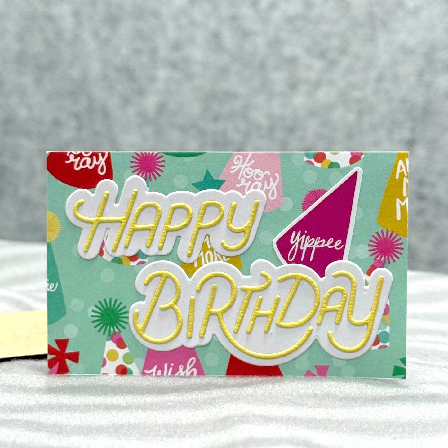 【手作心意卡】生日許願系列迷你生日卡 - Happy Birthday