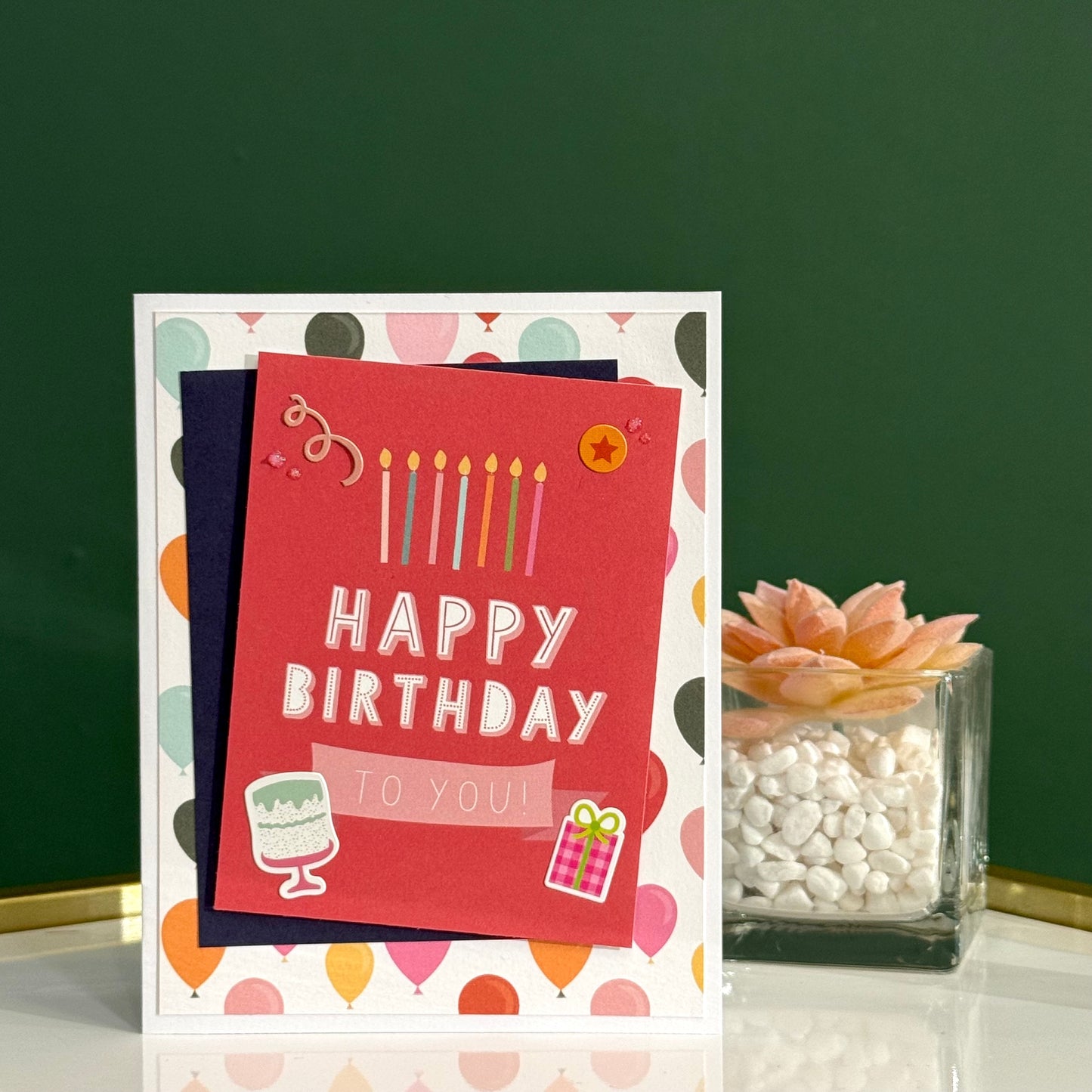 【手作心意卡】生日許願系列生日卡 - Happy Birthday To You