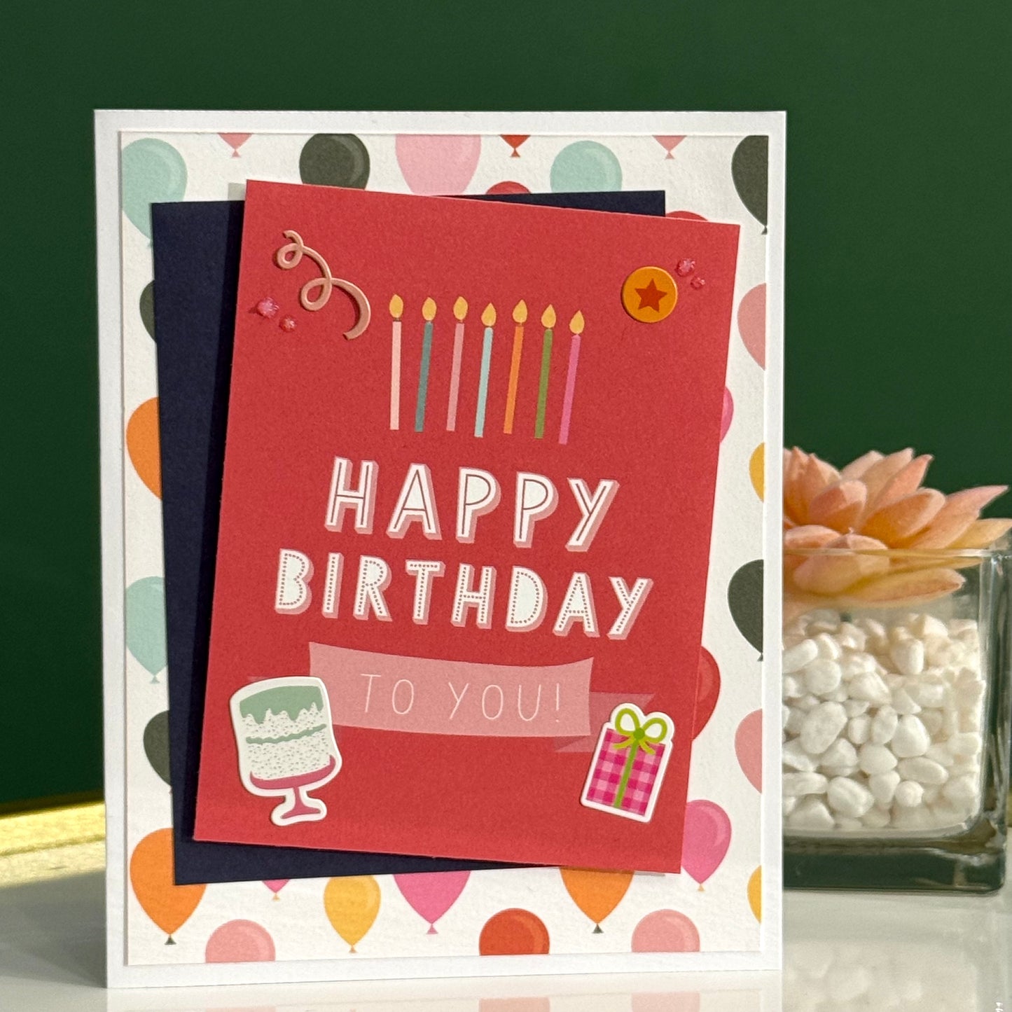 【手作心意卡】生日許願系列生日卡 - Happy Birthday To You