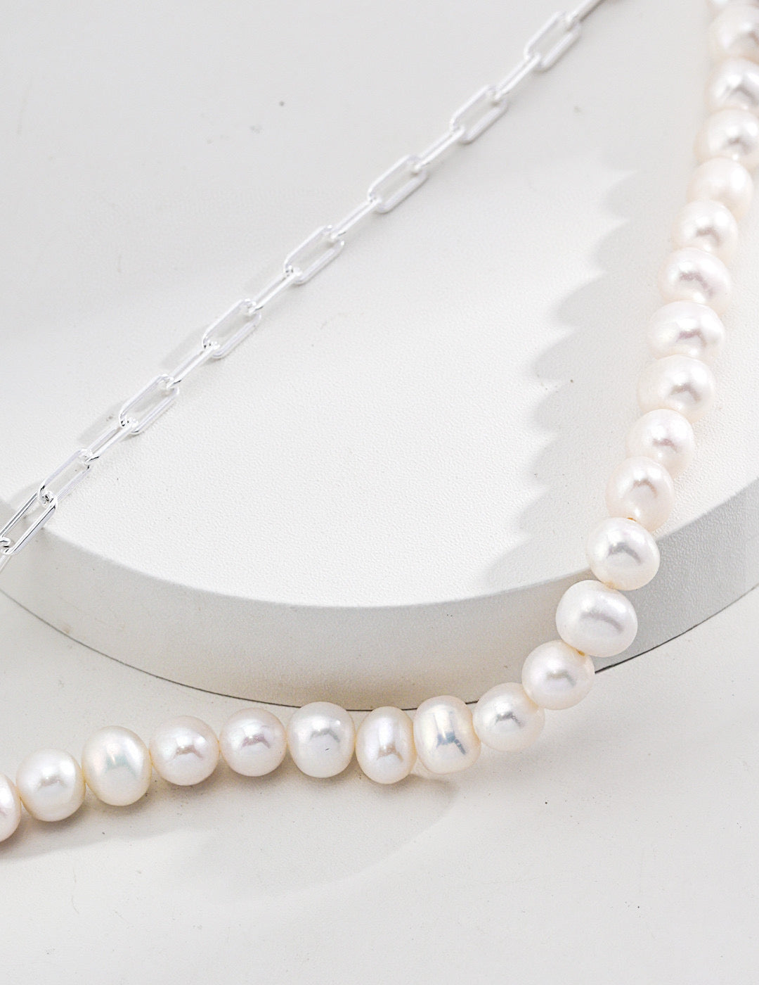 Pearl Reshaping Series Necklace & Earrings