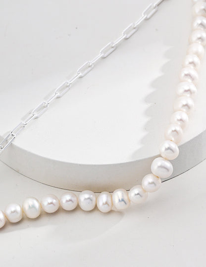 Pearl Reshaping Series Necklace & Earrings