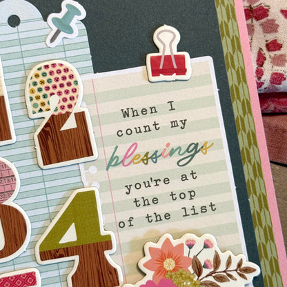 【手作心意卡】值得重視的人和事系列萬用卡 - When I count my blessings, you're at the top of the list
