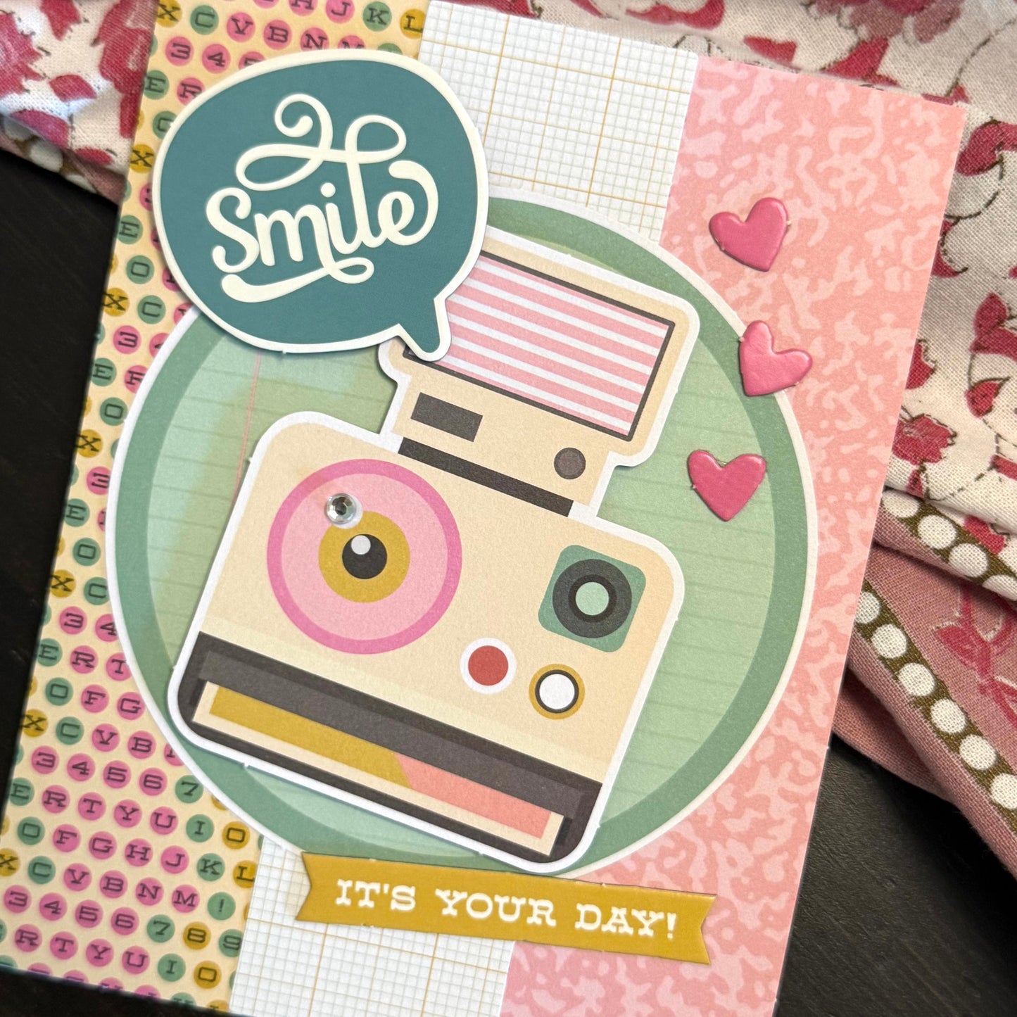 【手作心意卡】值得重視的人和事系列萬用卡 - Smile! It's your day!