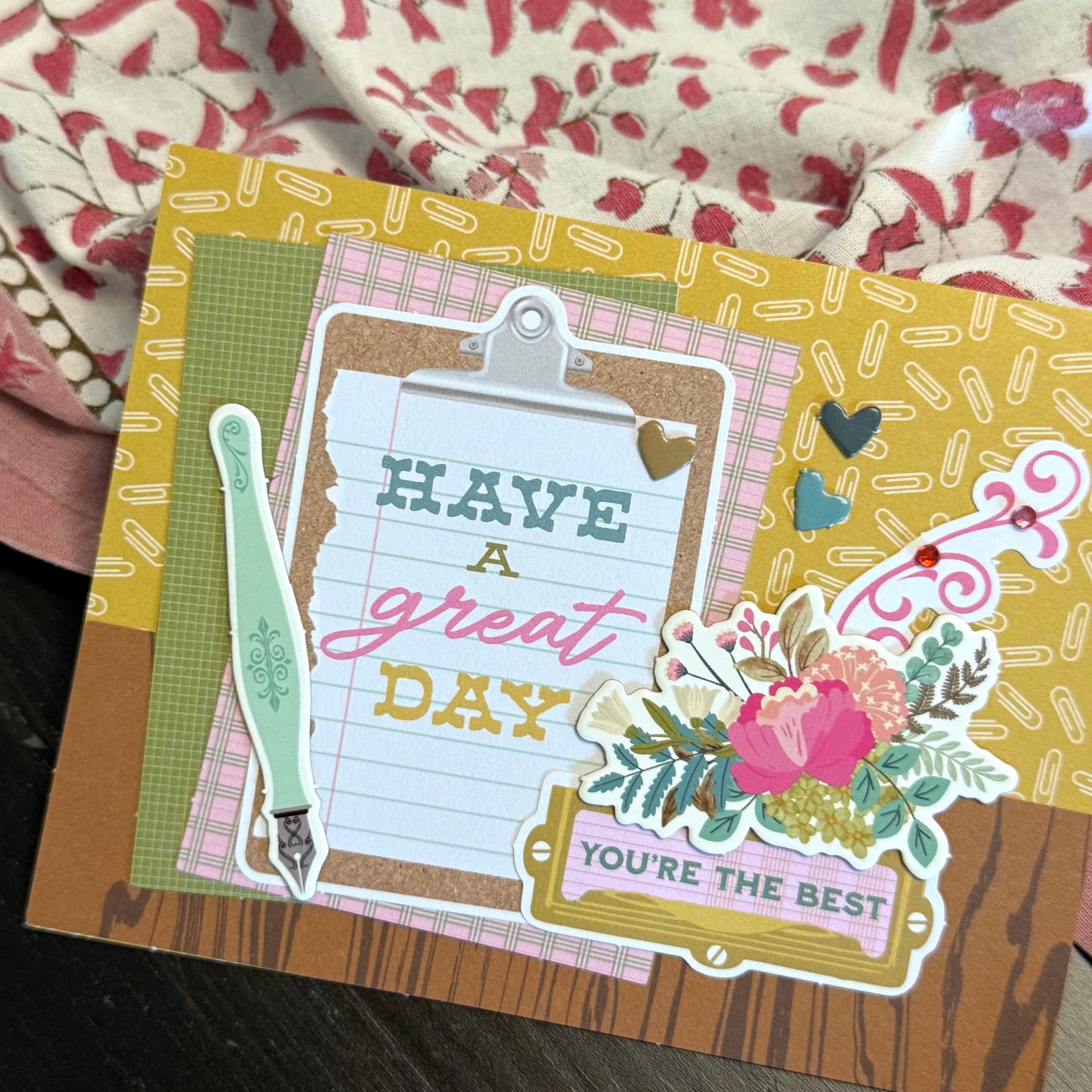 【手作心意卡】值得重視的人和事系列萬用卡 - Have a great day, you're the best