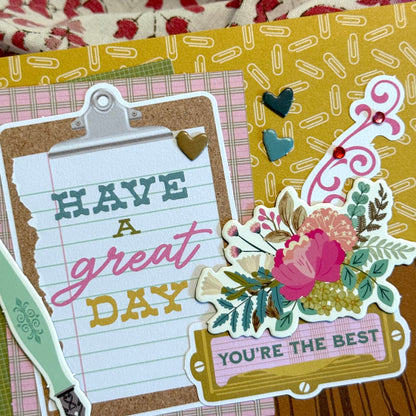 【手作心意卡】值得重視的人和事系列萬用卡 - Have a great day, you're the best