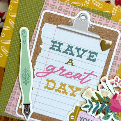 【手作心意卡】值得重視的人和事系列萬用卡 - Have a great day, you're the best