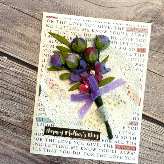 【手作心意卡】母親節心意卡 - Happy Mother's Day