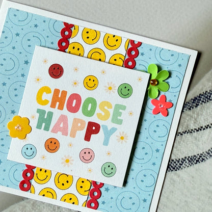 【手作心意卡】美好小日子系列迷你萬用卡 - Choose happy