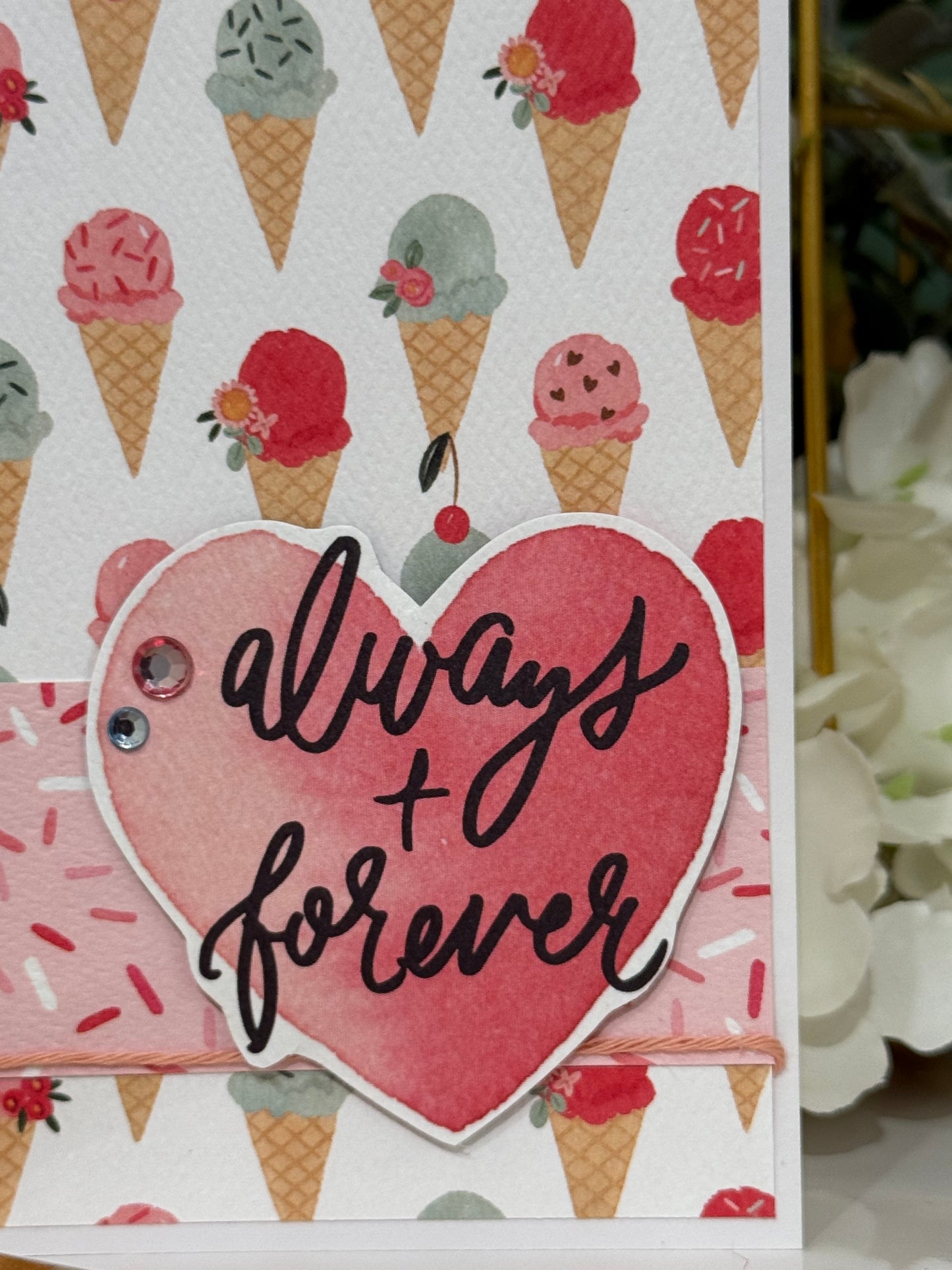 【手作心意卡】我的情人系列情人節卡 - Always & forever