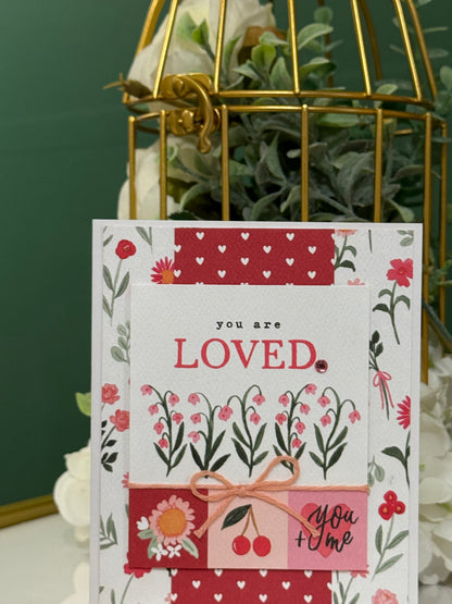 【手作心意卡】我的情人系列情人節卡 - You are loved