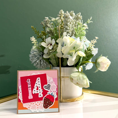 【手作心意卡】心心眼系列迷你情人節卡 - Feb 14