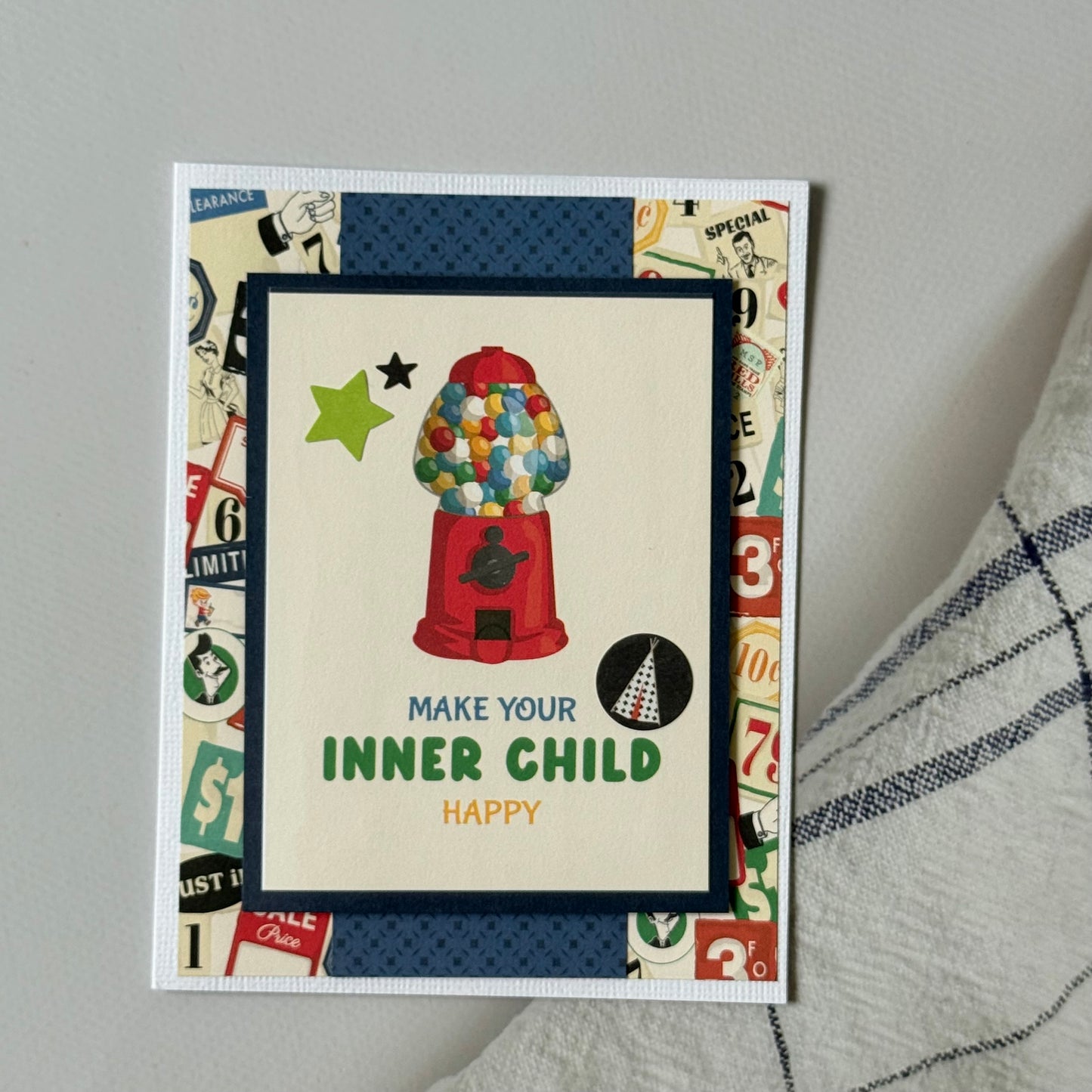 【手作心意卡】高級成年人系列萬用卡 - Make your inner child happy