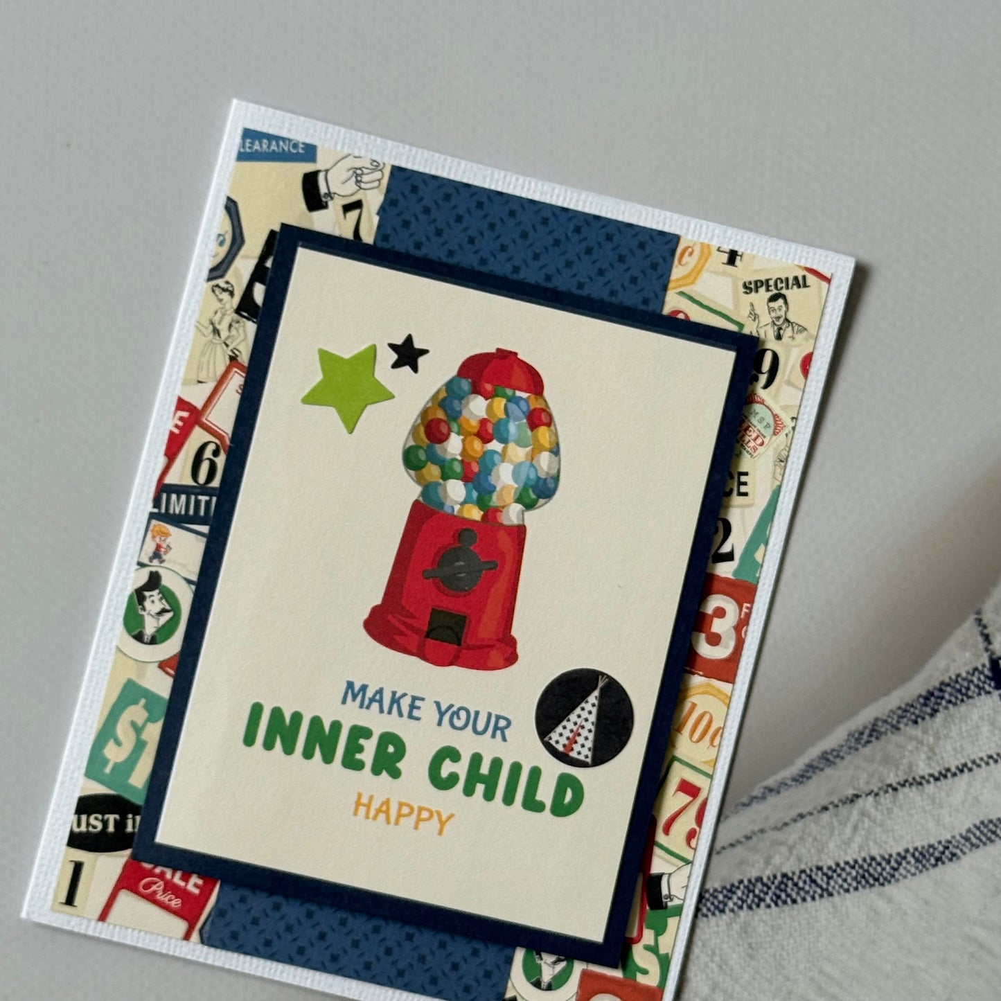 【手作心意卡】高級成年人系列萬用卡 - Make your inner child happy
