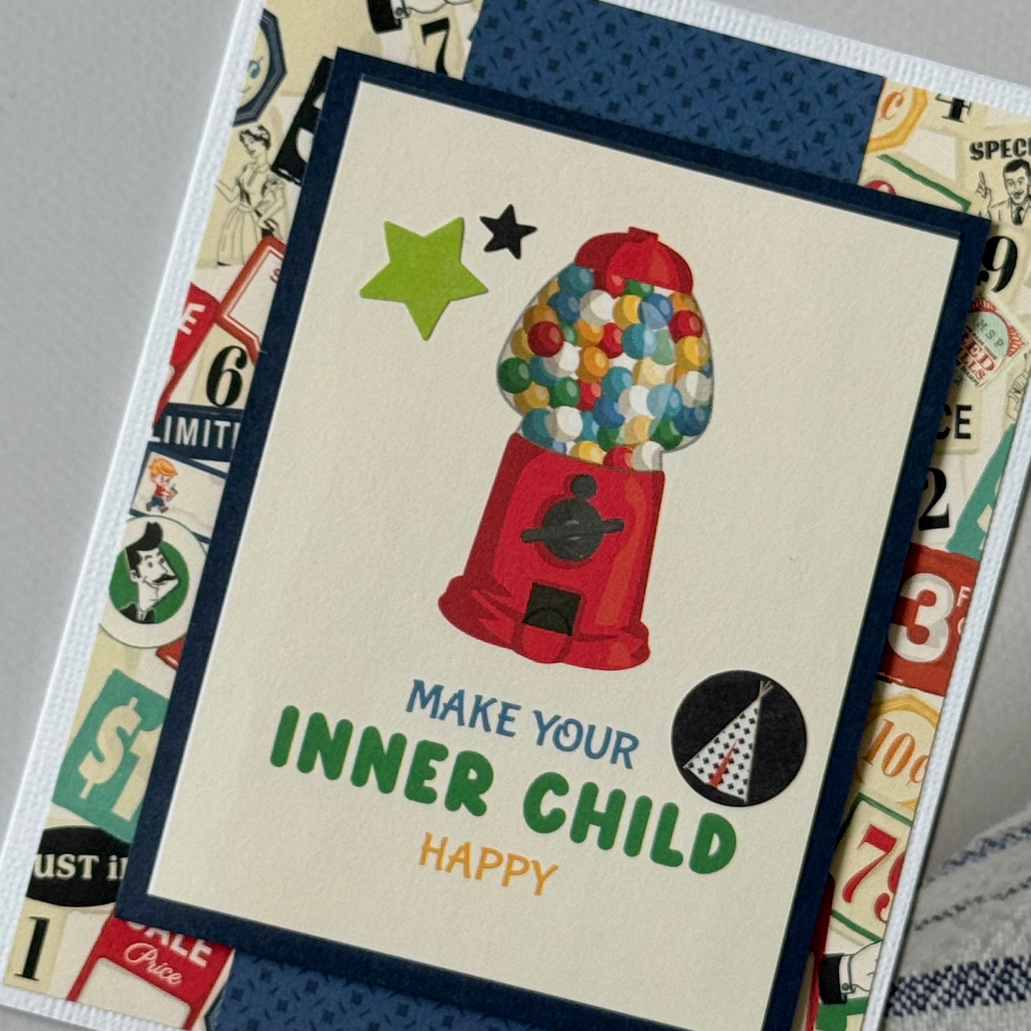 【手作心意卡】高級成年人系列萬用卡 - Make your inner child happy
