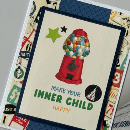 【手作心意卡】高級成年人系列萬用卡 - Make your inner child happy
