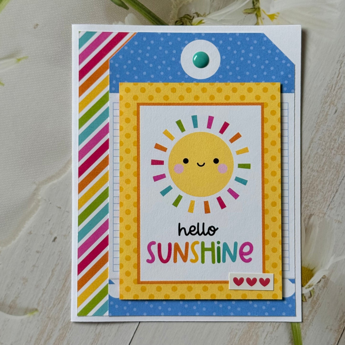 【手作心意卡】謐語幸運系列萬用卡 - Hello sunshine