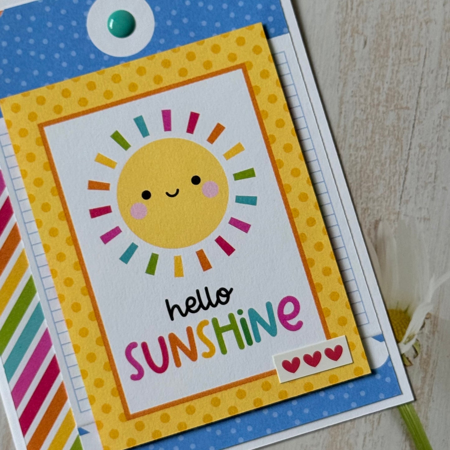 【手作心意卡】謐語幸運系列萬用卡 - Hello sunshine