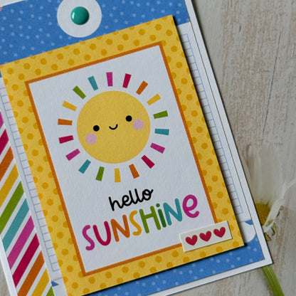 【手作心意卡】謐語幸運系列萬用卡 - Hello sunshine