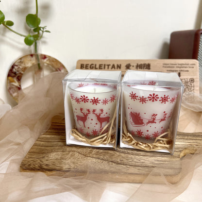 Mini Christmas Scented Jar Candle