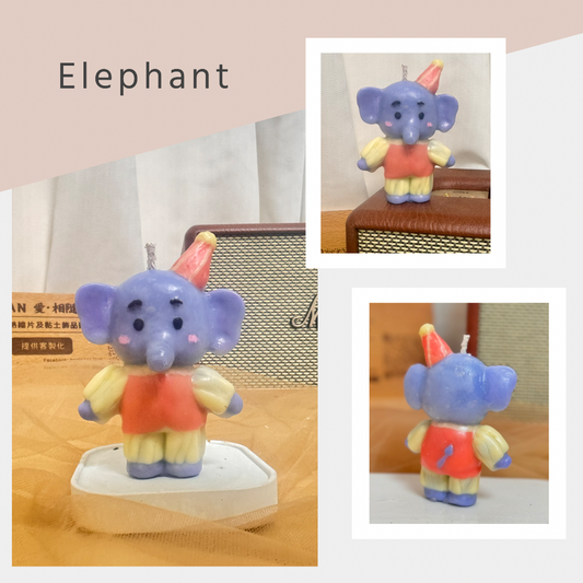 Handmade candles✨  Cute Elephant Candle