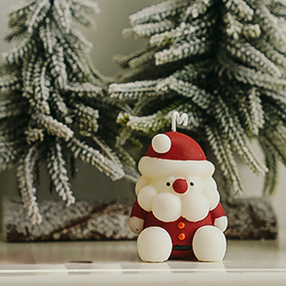 聖誕老人造型香氛蠟燭 – 英國梨小蒼蘭香氣