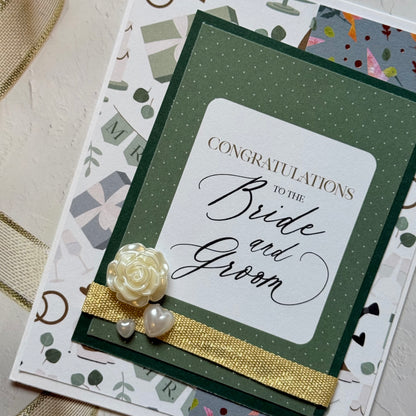 【手作心意卡】緣定鐘聲系列心意卡 - Congratulations to the bride and groom
