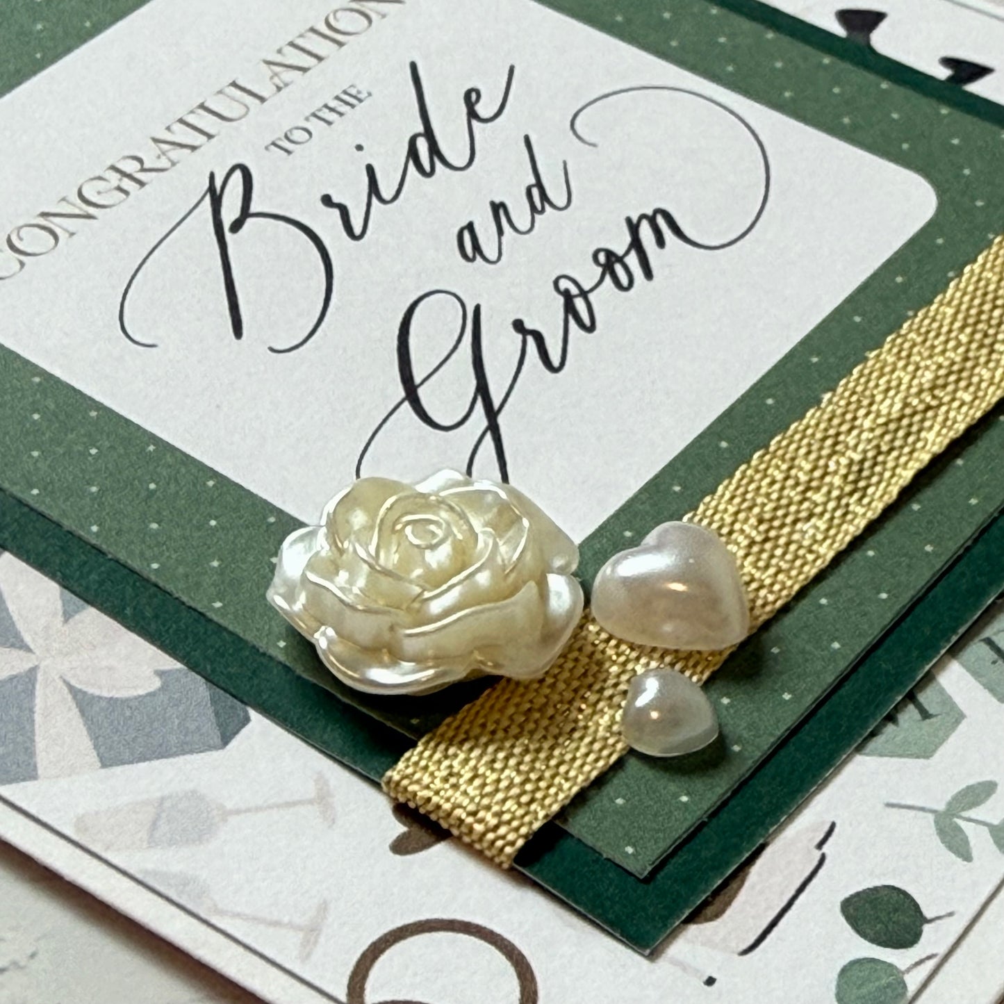 【手作心意卡】緣定鐘聲系列心意卡 - Congratulations to the bride and groom