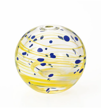 [Japanese Handmade Glass] Tsugaru Glass Vase