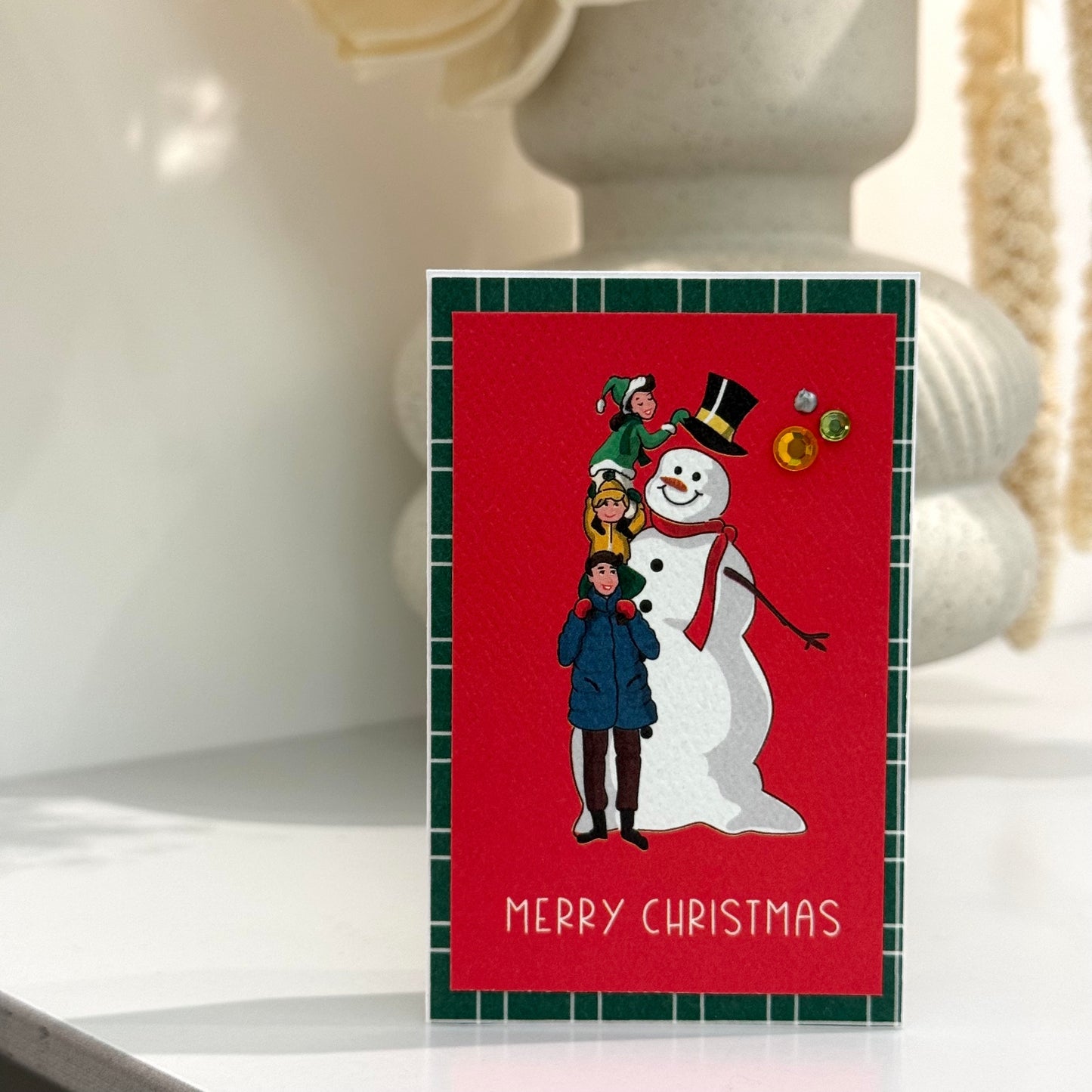 【手作心意卡】順頌時祺系列迷你聖誕卡 - Merry Christmas