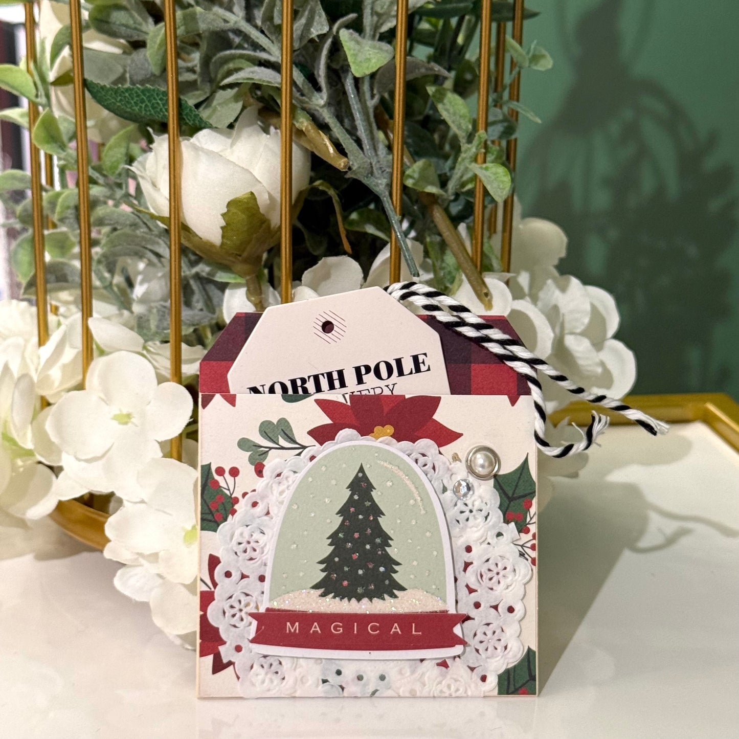 【手作心意卡】聖誕老人系列禮物掛牌 - Merry Christmas