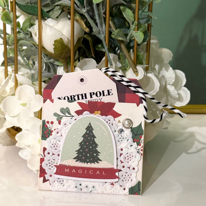 【手作心意卡】聖誕老人系列禮物掛牌 - Merry Christmas