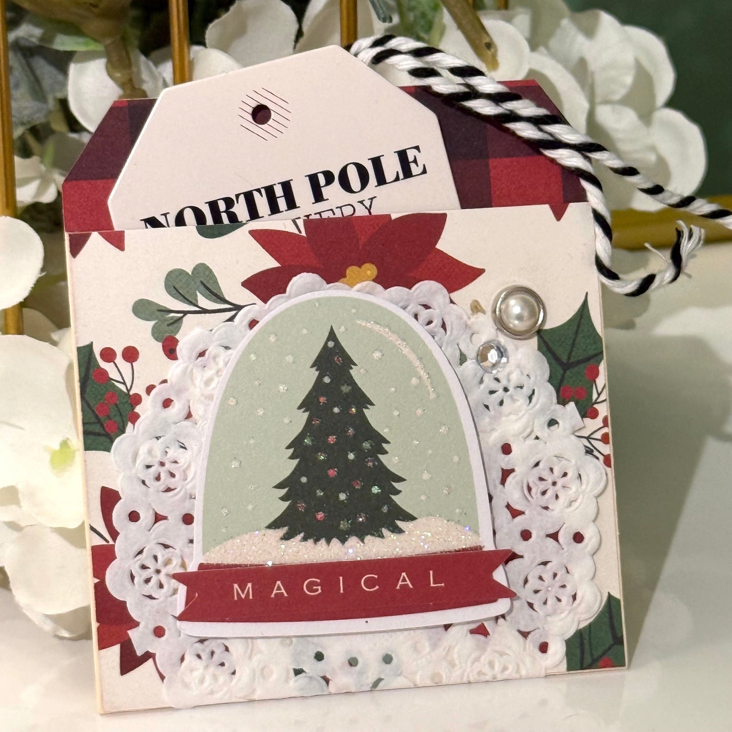 【手作心意卡】聖誕老人系列禮物掛牌 - Merry Christmas