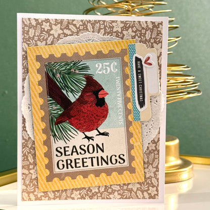 【手作心意卡】長青系列聖誕卡 - Season greetings