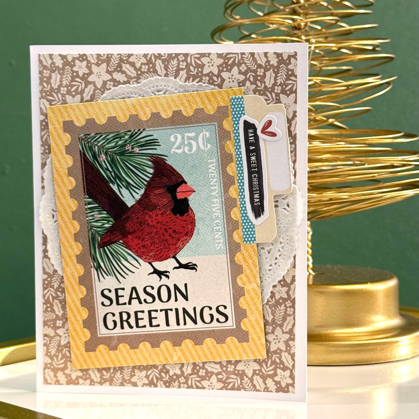 【手作心意卡】長青系列聖誕卡 - Season greetings