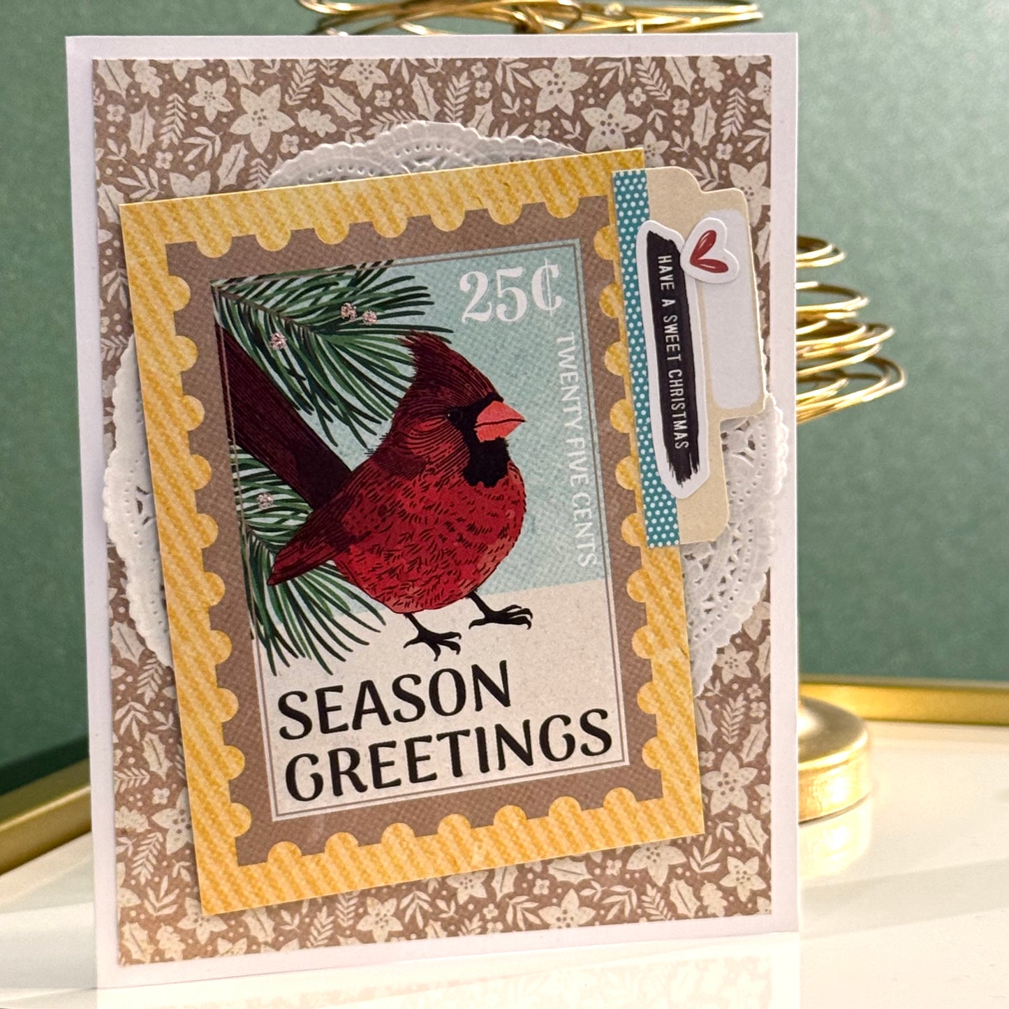 【手作心意卡】長青系列聖誕卡 - Season greetings