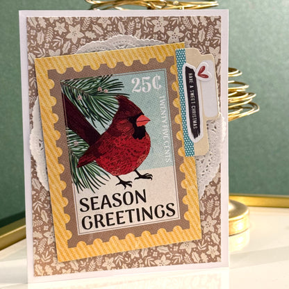 【手作心意卡】長青系列聖誕卡 - Season greetings