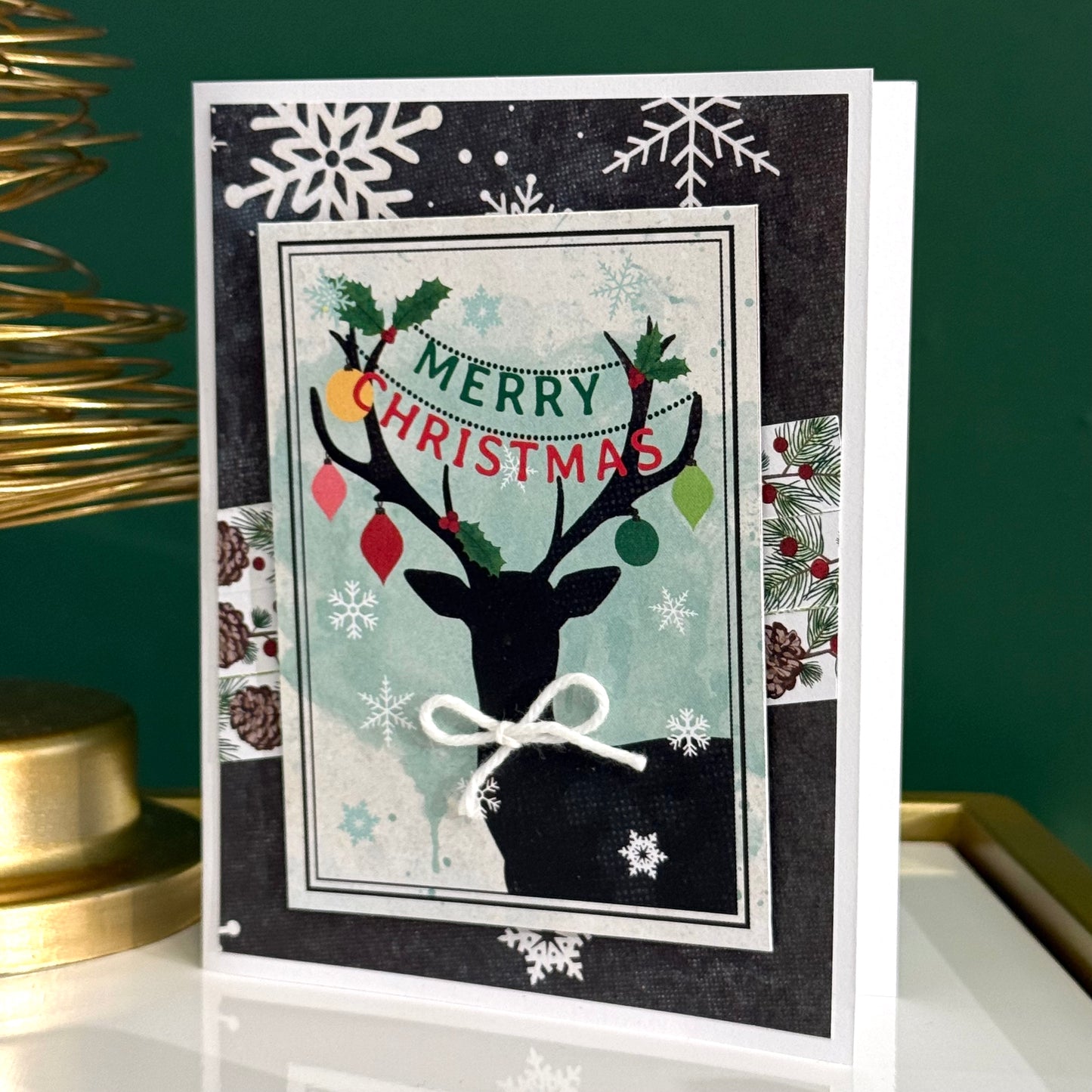 【手作心意卡】長青系列聖誕卡 - Merry Christmas!