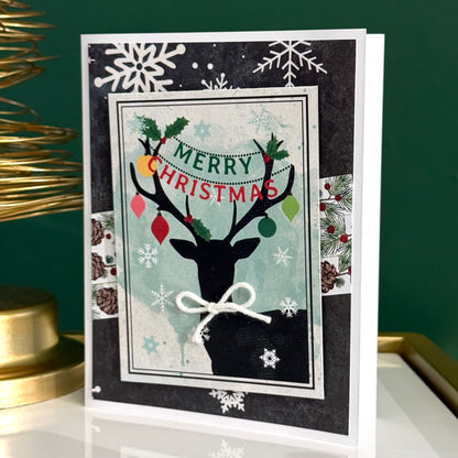 【手作心意卡】長青系列聖誕卡 - Merry Christmas!