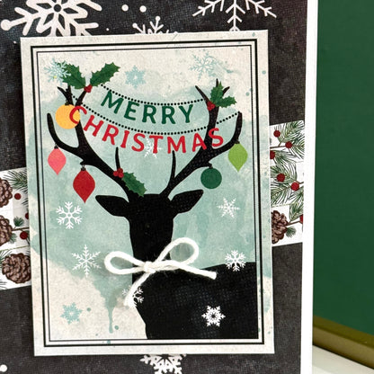 【手作心意卡】長青系列聖誕卡 - Merry Christmas!