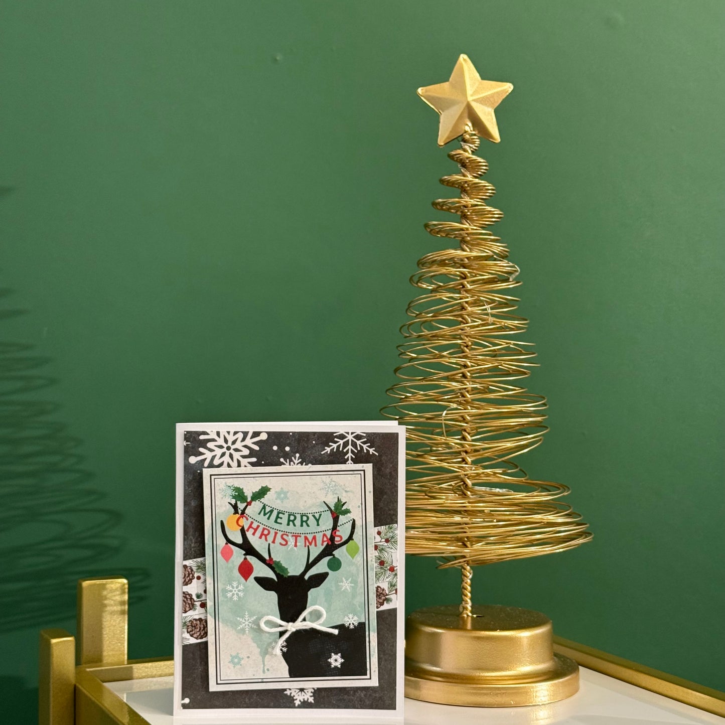 【手作心意卡】長青系列聖誕卡 - Merry Christmas!