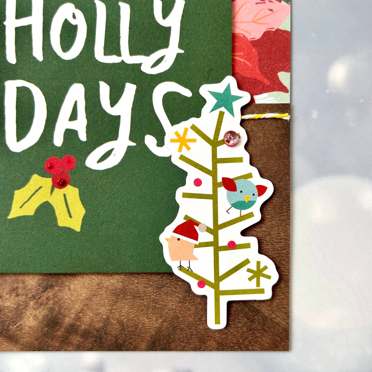 【手作心意卡】Holly Days系列聖誕卡 - Holly Days