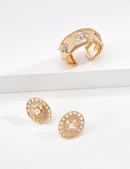 Twilight Series Earrings | S925 Silver Gold & Silver