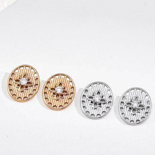 暮光系列耳環 | S925純銀金色與銀色